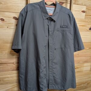 Eddie Bauer Charcoal Button-Up Shirt